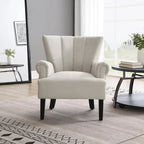 29   Fauteuil rembourré en mousse haute densité avec dossier cannelé