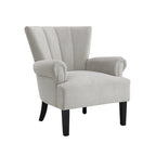 29   Fauteuil rembourré en mousse haute densité avec dossier cannelé