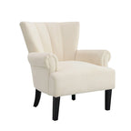 29   Fauteuil rembourré en mousse haute densité avec dossier cannelé