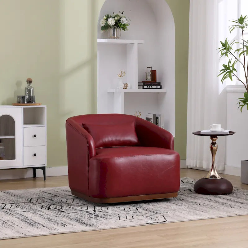 Fauteuil pivotant, fauteuil rond confortable, fauteuil club pivotant à 360 degrés, fauteuil de loisirs pour chambre d'enfant