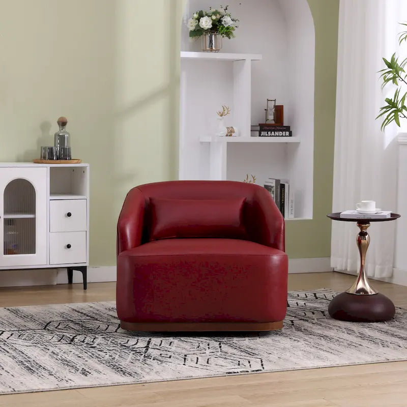 Fauteuil pivotant, fauteuil rond confortable, fauteuil club pivotant à 360 degrés, fauteuil de loisirs pour chambre d'enfant