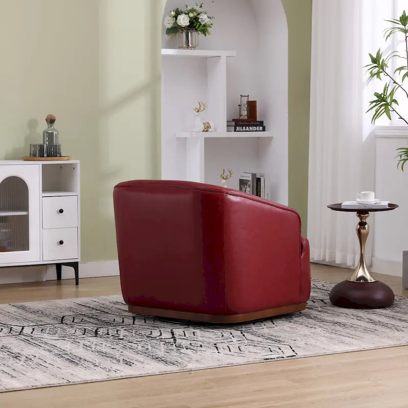 Fauteuil pivotant, fauteuil rond confortable, fauteuil club pivotant à 360 degrés, fauteuil de loisirs pour chambre d'enfant
