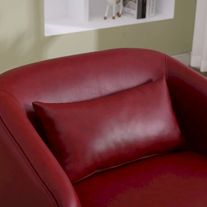 Fauteuil pivotant, fauteuil rond confortable, fauteuil club pivotant à 360 degrés, fauteuil de loisirs pour chambre d'enfant