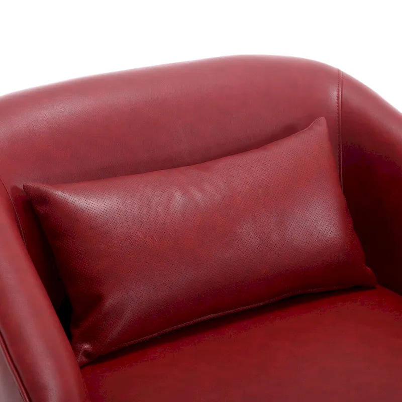 Fauteuil pivotant, fauteuil rond confortable, fauteuil club pivotant à 360 degrés, fauteuil de loisirs pour chambre d'enfant