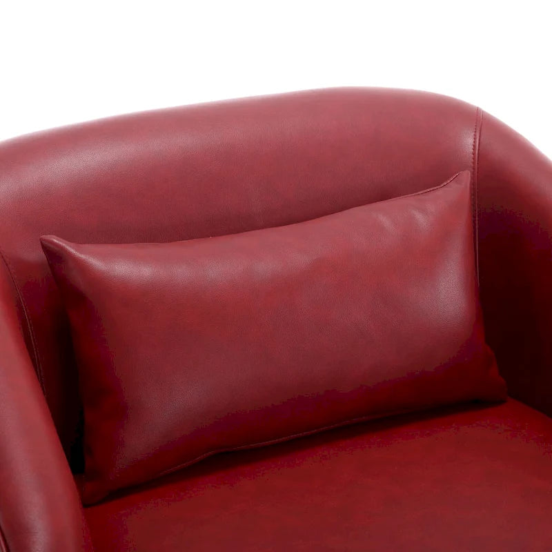 Fauteuil pivotant, fauteuil rond confortable, fauteuil club pivotant à 360 degrés, fauteuil de loisirs pour chambre d'enfant