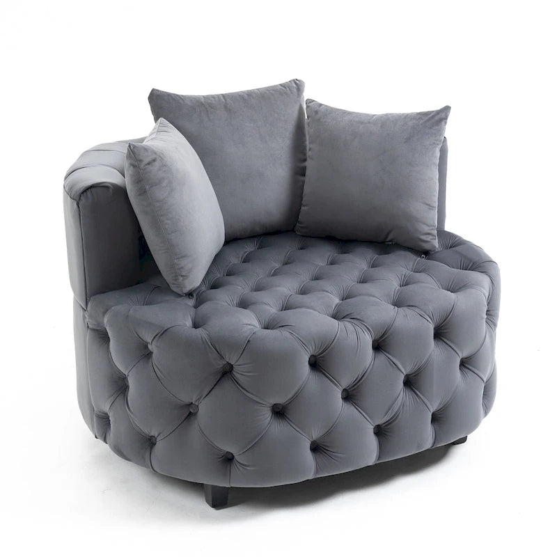 Fauteuil Club Classique A&A Furniture pour Espace de Vie Moderne et Détente