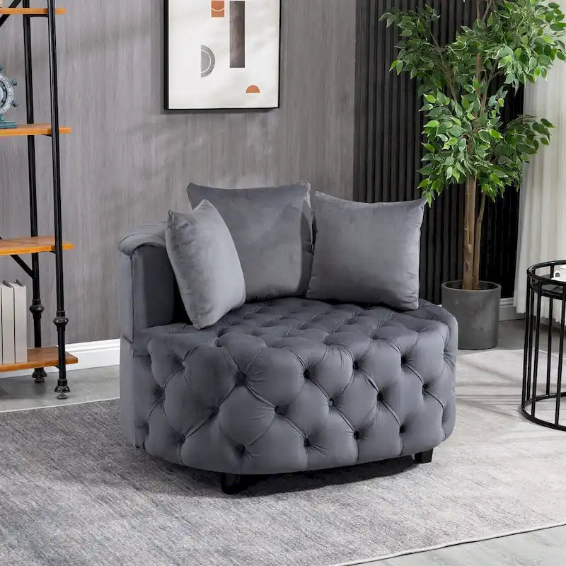 Fauteuil Club Classique A&A Furniture pour Espace de Vie Moderne et Détente