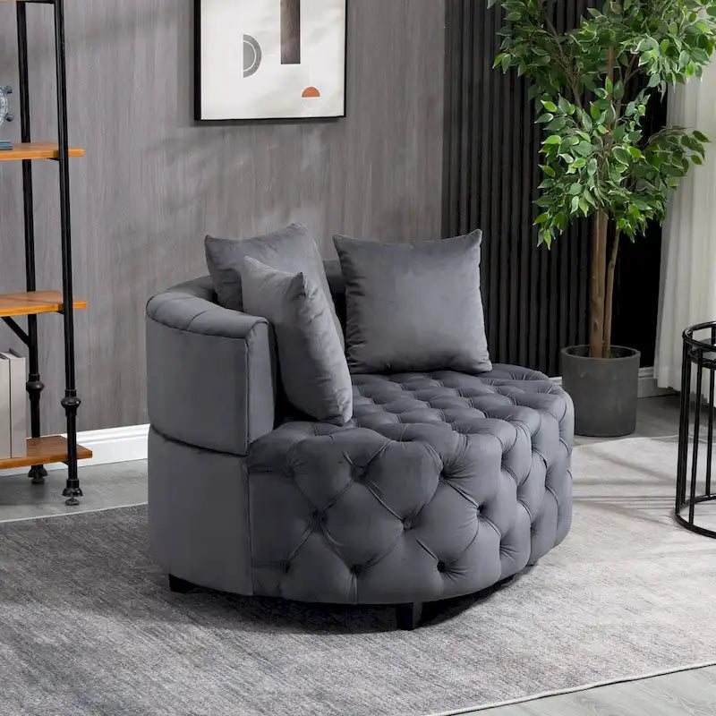 Fauteuil Club Classique A&A Furniture pour Espace de Vie Moderne et Détente