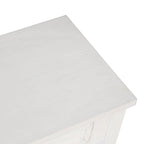 36 Table console en pin rustique, table d'entrée/arrière de canapé avec 4 tiroirs et 1 étagère de rangement