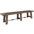Banc Pallero en pin recyclé de 72 po
