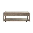 Table basse Bartlett Field taupe clair