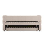 Lit de repos capitonné Knightsbridge Twin Tufted Nailhead par iNSPIRE Q Artisan