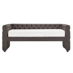 Lit de repos capitonné Knightsbridge Twin Tufted Nailhead par iNSPIRE Q Artisan