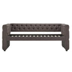 Lit de repos capitonné Knightsbridge Twin Tufted Nailhead par iNSPIRE Q Artisan