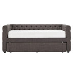 Lit de repos capitonné Knightsbridge Twin Tufted Nailhead par iNSPIRE Q Artisan
