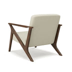 Fauteuil d'appoint rembourré Grove MCM en bois