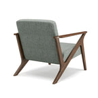 Fauteuil d'appoint rembourré Grove MCM en bois