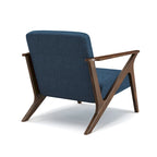 Fauteuil d'appoint rembourré Grove MCM en bois