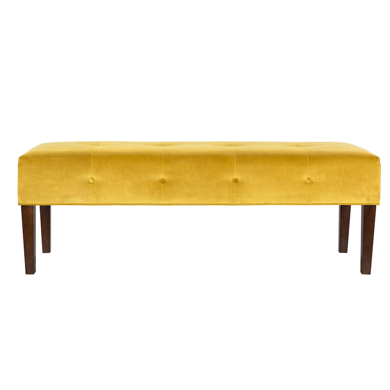 Banc d'intérieur rembourré touffeté Lauren Transitional pour salon