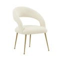 Chaise de salle à manger Rocco Boucle