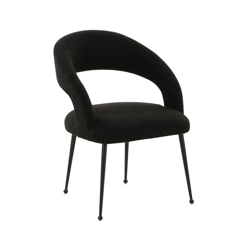 Chaise de salle à manger Rocco Boucle