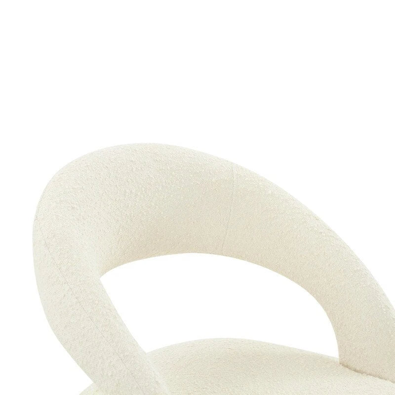 Chaise de salle à manger Rocco Boucle