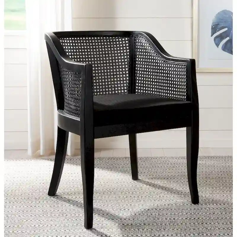 Chaise de salle à manger Velva en rotin - 23.8 x 23.2 x 32.1 - 24Lx23Px32H