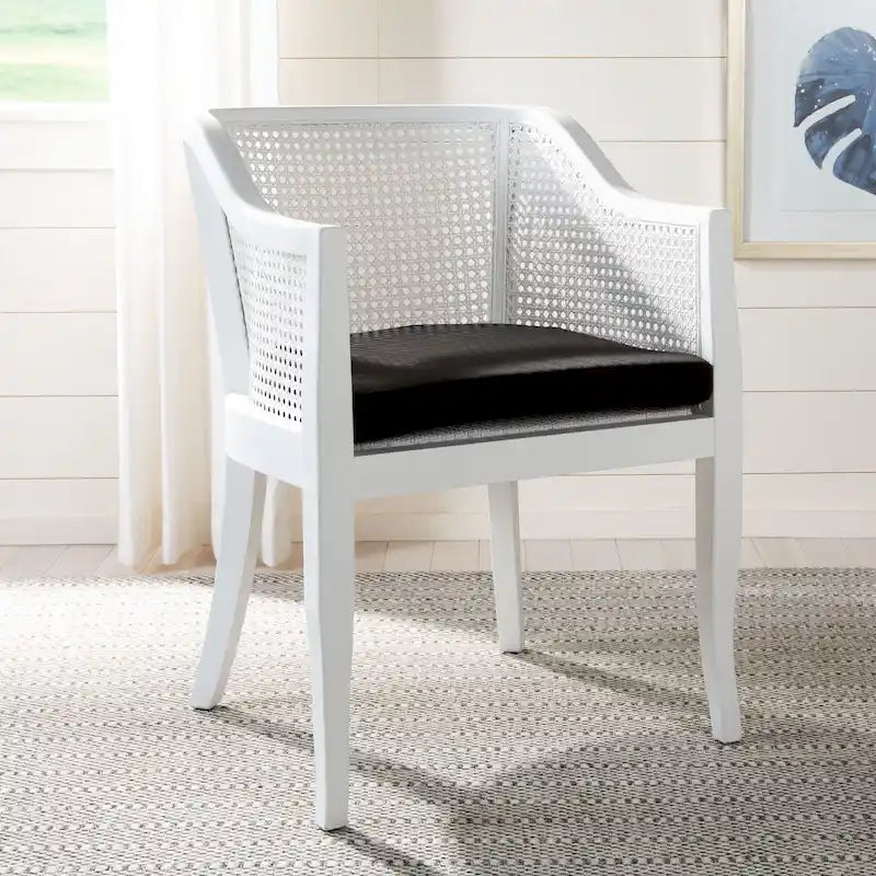 Chaise de salle à manger Velva en rotin - 23.8 x 23.2 x 32.1 - 24Lx23Px32H