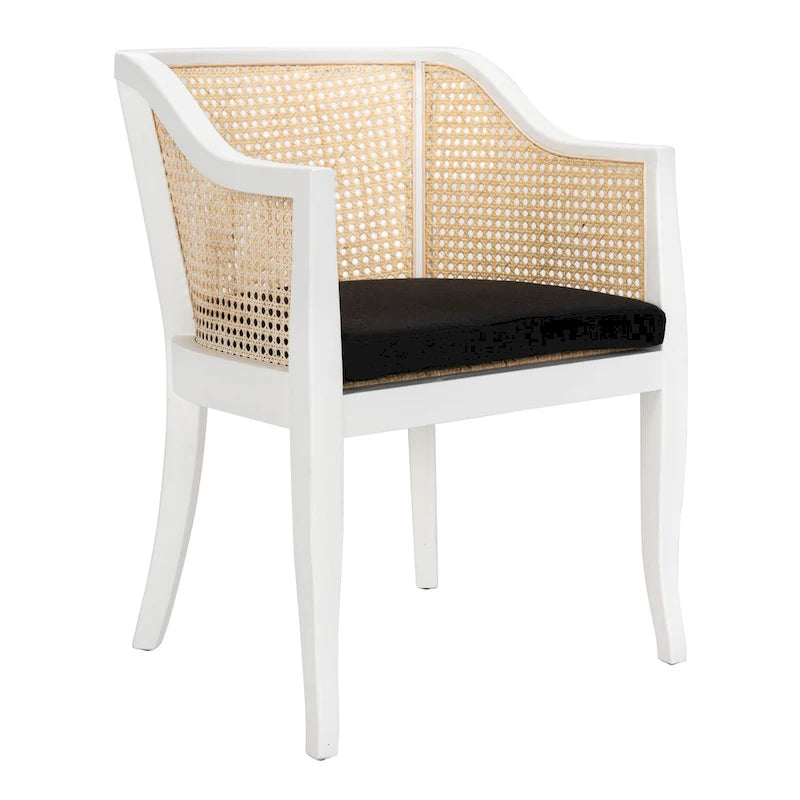 Chaise de salle à manger Velva en rotin - 23.8 x 23.2 x 32.1 - 24Lx23Px32H