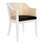 Chaise de salle à manger Velva en rotin - 23.8 x 23.2 x 32.1 - 24Lx23Px32H