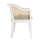 Chaise de salle à manger Velva en rotin - 23.8 x 23.2 x 32.1 - 24Lx23Px32H