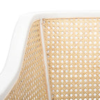 Chaise de salle à manger Velva en rotin - 23.8 x 23.2 x 32.1 - 24Lx23Px32H