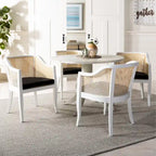 Chaise de salle à manger Velva en rotin - 23.8 x 23.2 x 32.1 - 24Lx23Px32H
