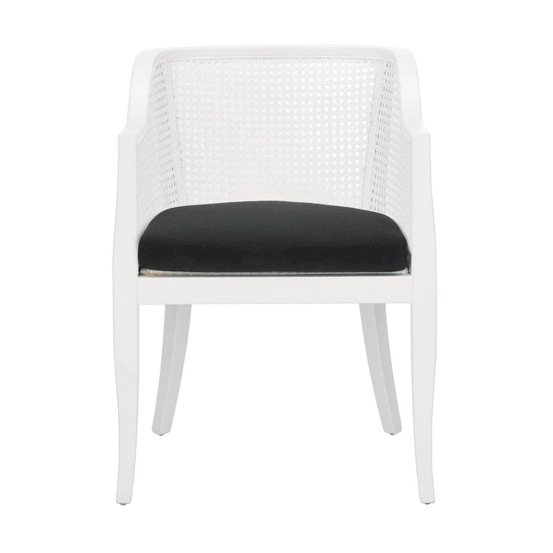 Chaise de salle à manger Velva en rotin - 23.8 x 23.2 x 32.1 - 24Lx23Px32H