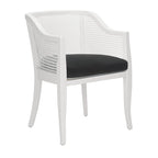 Chaise de salle à manger Velva en rotin - 23.8 x 23.2 x 32.1 - 24Lx23Px32H