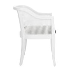 Chaise de salle à manger Velva en rotin - 23.8 x 23.2 x 32.1 - 24Lx23Px32H