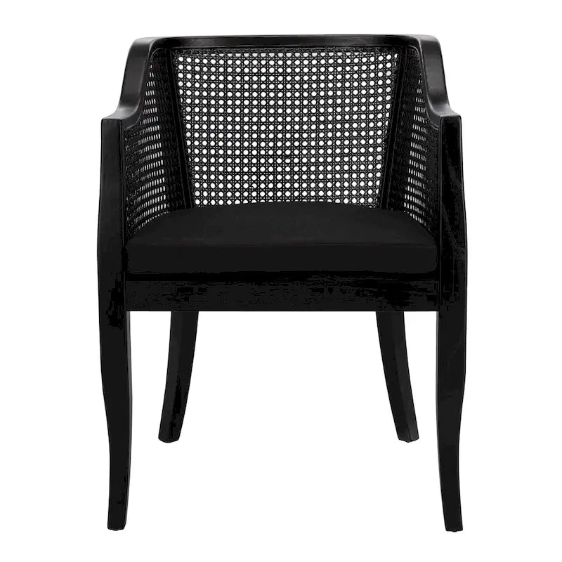 Chaise de salle à manger Velva en rotin - 23.8 x 23.2 x 32.1 - 24Lx23Px32H