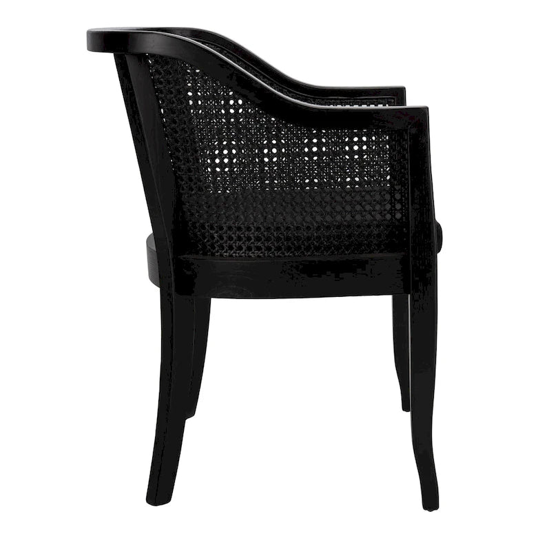 Chaise de salle à manger Velva en rotin - 23.8 x 23.2 x 32.1 - 24Lx23Px32H