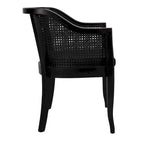 Chaise de salle à manger Velva en rotin - 23.8 x 23.2 x 32.1 - 24Lx23Px32H