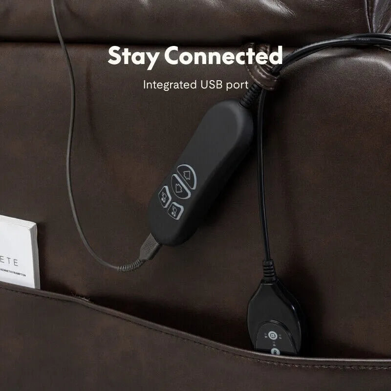 Étagère de cuisine à 5 niveaux avec prises de courant et ports USB, support de micro-ondes avec porte et étagères