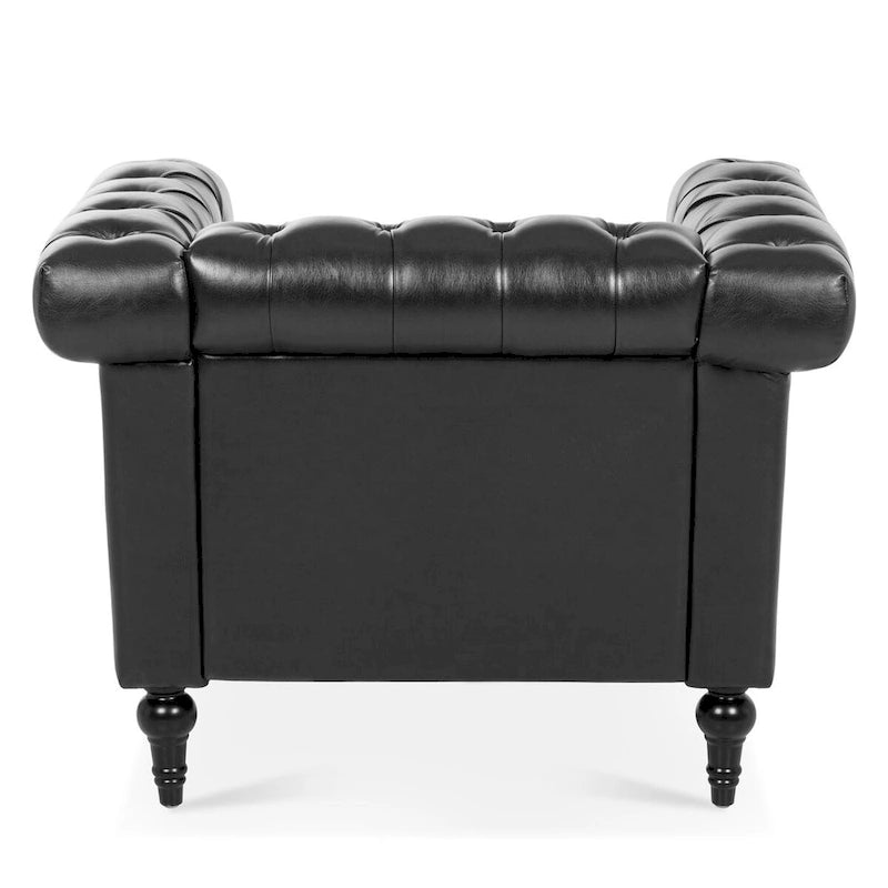 Fauteuils de salon en cuir PU