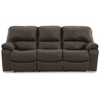 Canapé inclinable électrique Leesworth marron - 88 larg. x 41 prof. x 41 haut. (pouces)
