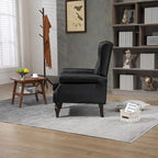 Fauteuil à accoudoirs en bois, fauteuil d'appoint moderne pour salon
