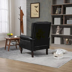 Fauteuil à accoudoirs en bois, fauteuil d'appoint moderne pour salon