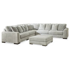 Ensemble de 6 pièces de rembourrage en étain Regent Park – 132 L x 132 P x 39 H