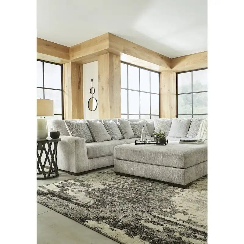 Ensemble de 6 pièces de rembourrage en étain Regent Park – 132 L x 132 P x 39 H