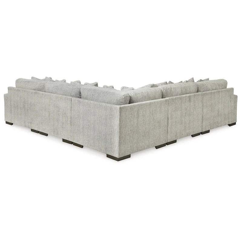 Ensemble de 6 pièces de rembourrage en étain Regent Park – 132 L x 132 P x 39 H