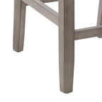 Lot de 2 chaises de salle à manger Tuscany rembourrées hauteur comptoir