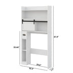 Meuble de rangement au-dessus des toilettes - 7,7 P x 32,3 L x 61,9 H