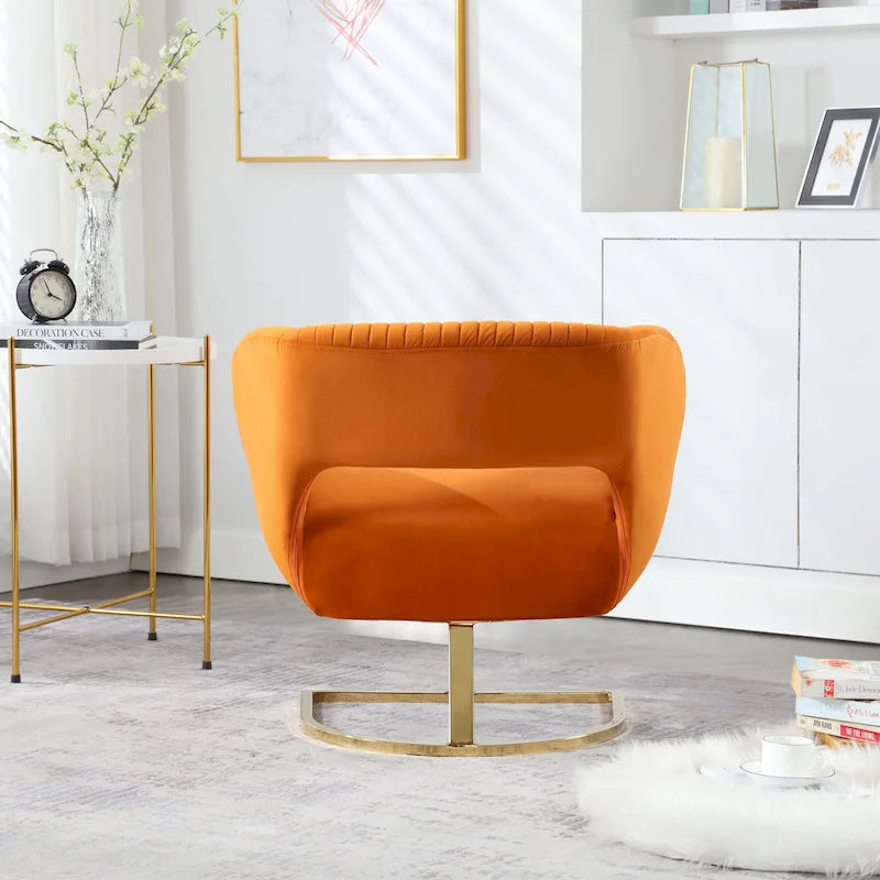 Fauteuil capitonné de salon